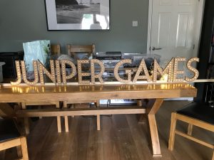 Juniper Games LED Sign